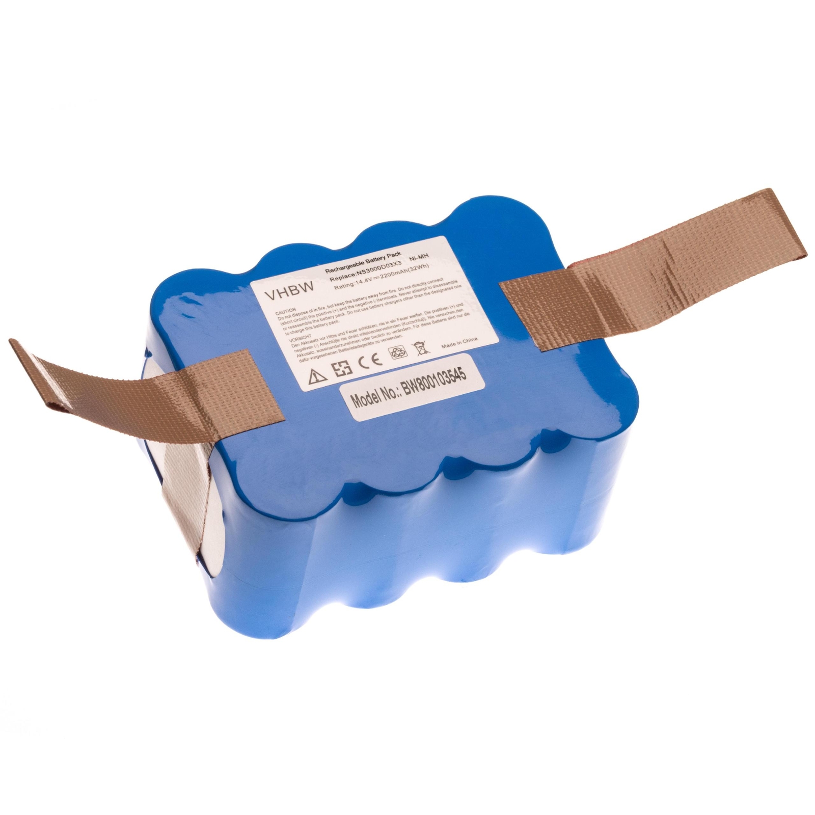 Battery for Solac Ecogenic AA3400 2200mAh 14.4V