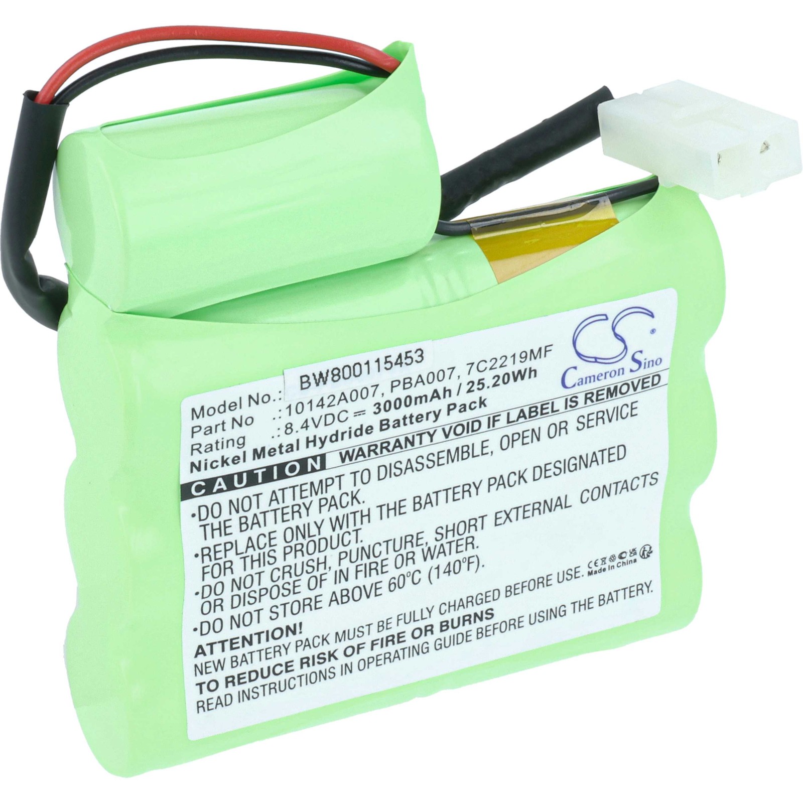 Battery for Pool Blaster PB-BH843-RR1P 3000mAh 8.4V NiMH
