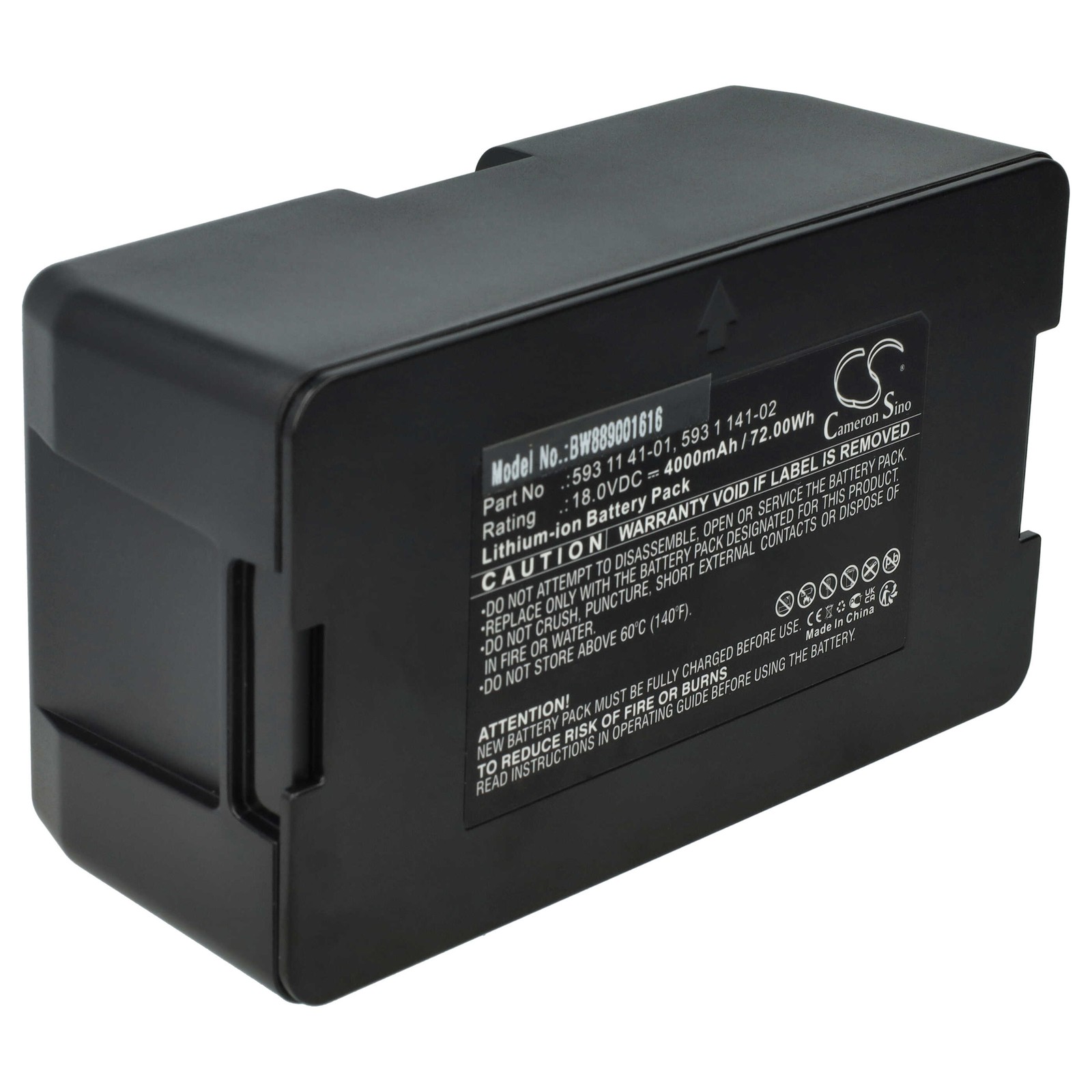 Battery for Husqvarna Automower 550H 2019 550 EPOS 4000mAh 18V