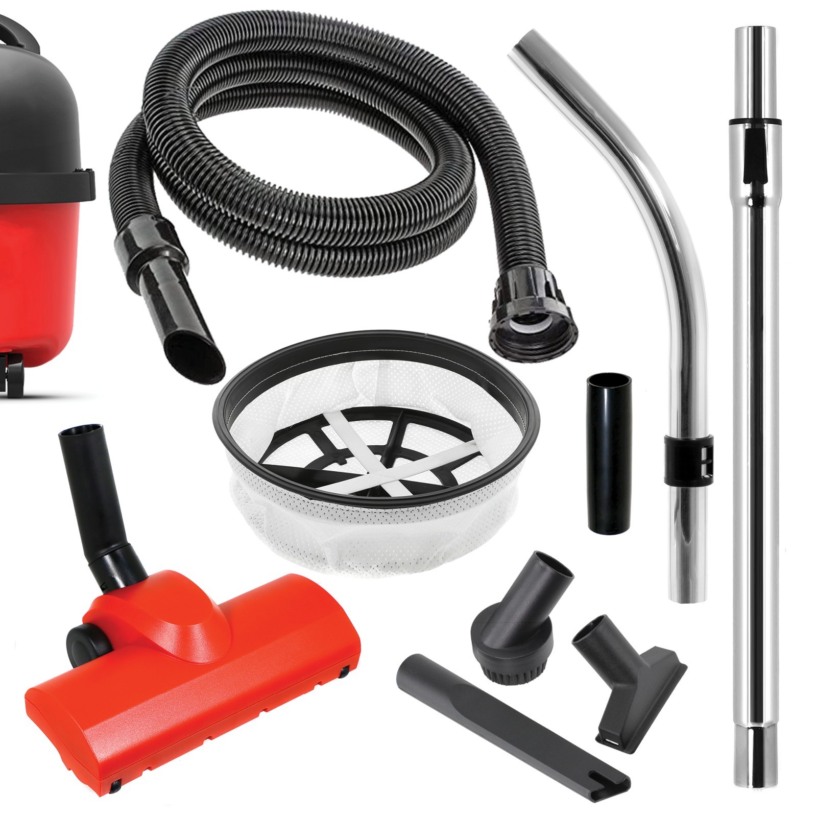 Spare Parts Turbo Brush Head Filter Kit for Numatic Henry Hetty Vacuum Hose Roll