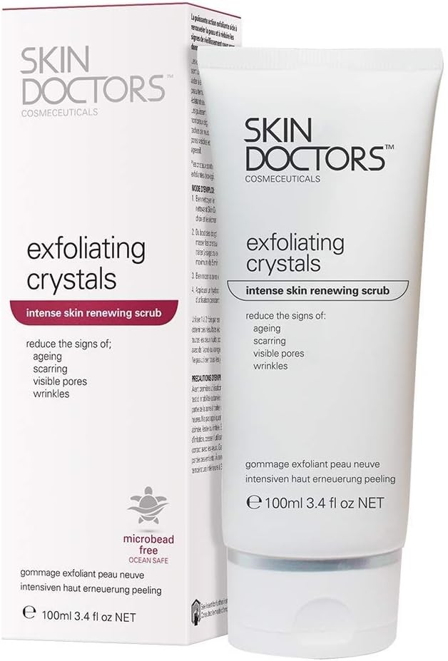 Skin Doctors Exfoliating Crystals | Face Scrub | Body Scrub | Exfoliating Cream
