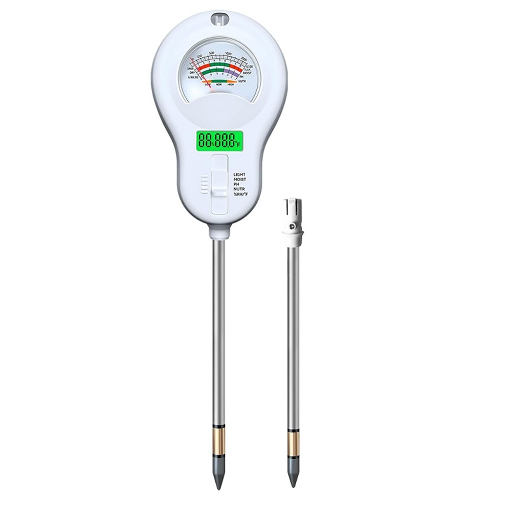 6in1 Soil Moisture Tester Temperature//Humidity/Moisture/Sunlight/Fertility2981