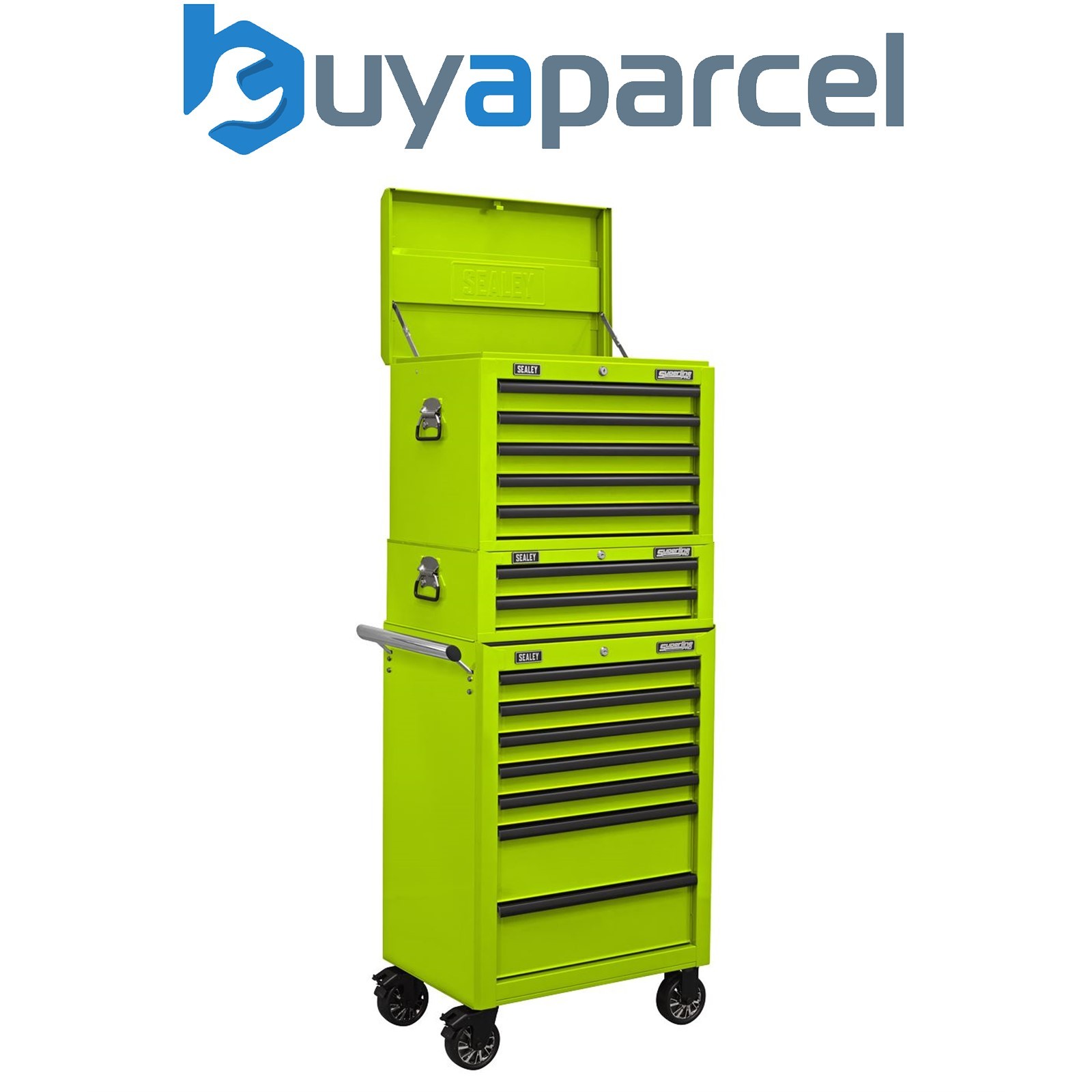 Sealey APSTACKTHV Superline PRO&reg; Topchest, Mid-Box Tool Chest & Rollcab Comb