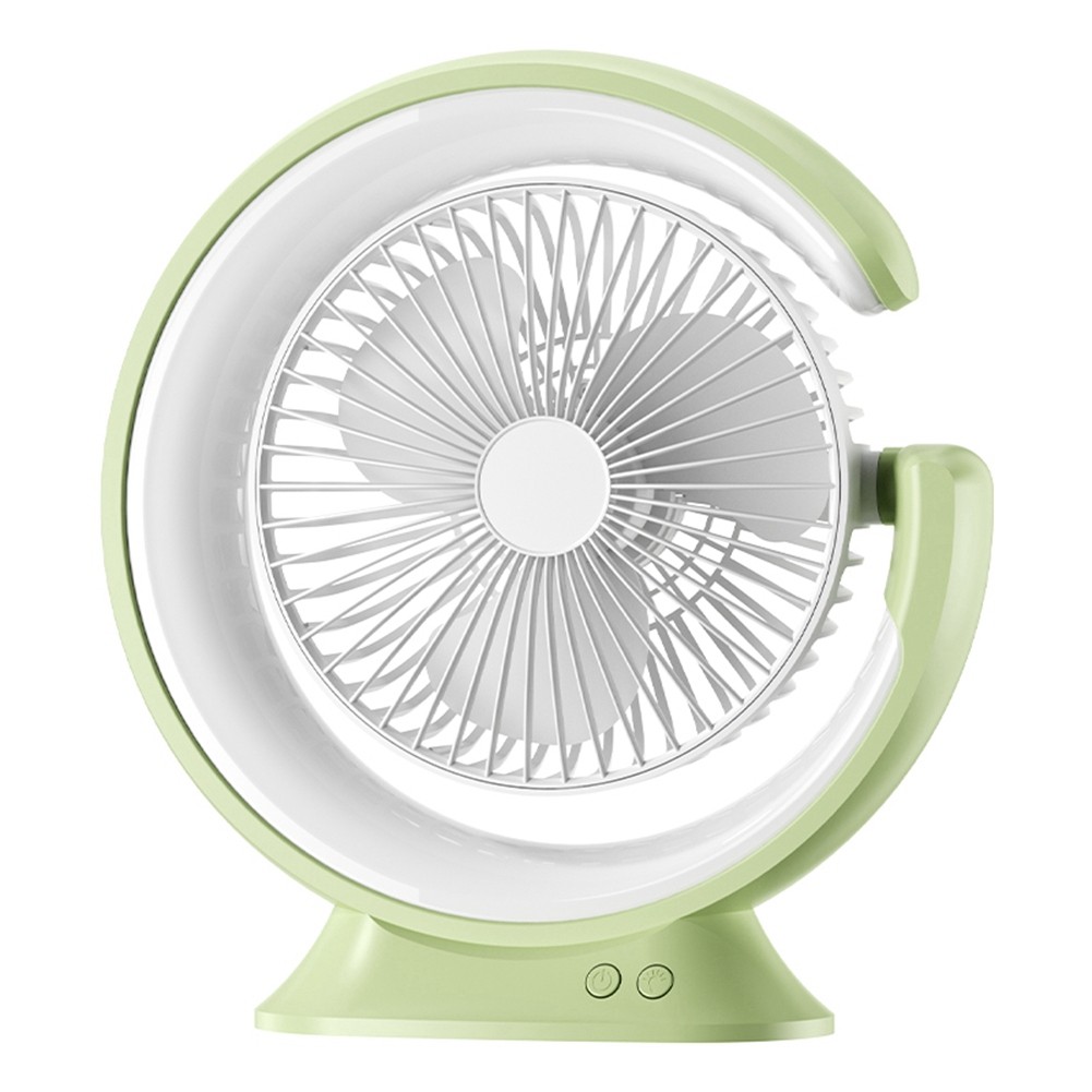Desk Lamp Fan 1200mAh Desktop Runner Light Handheld Electric Fan7820