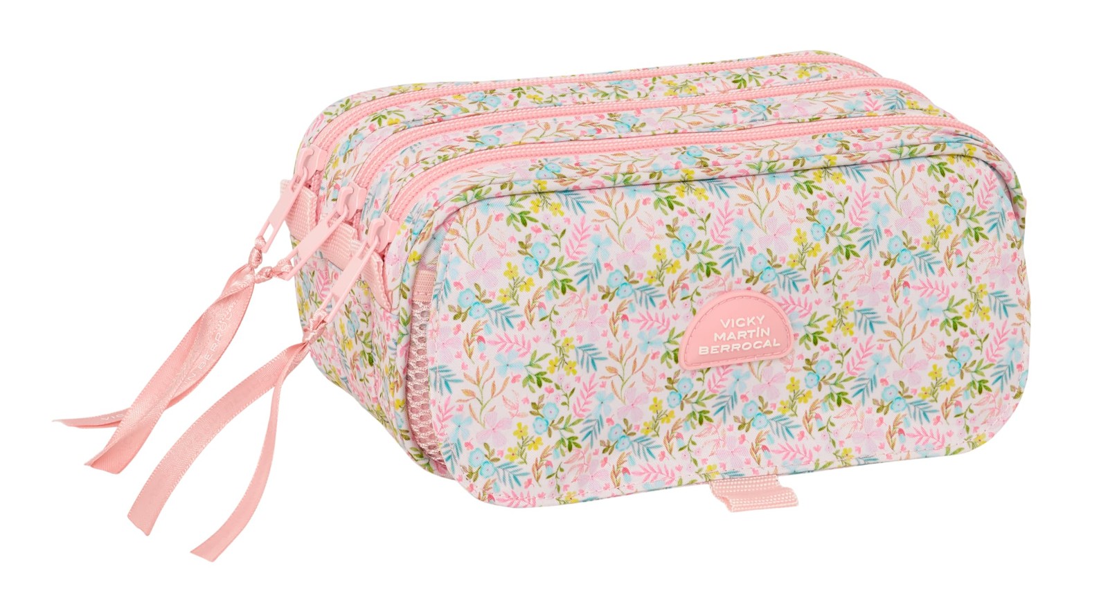 VMB – Triple Big Pencil Case, Children's Pencil Case, Ideal for School-Aged Chil