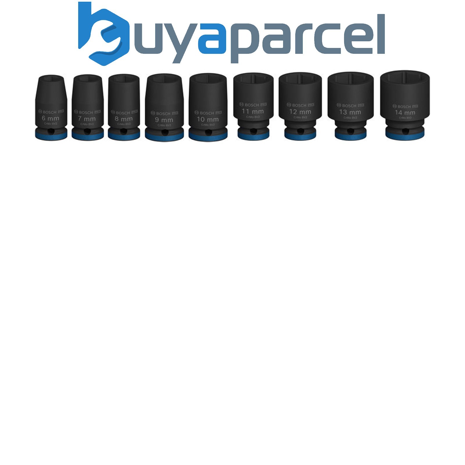 Bosch Nutsetters & sockets PRO Impact Socket Set 1/4" Standard 9pcs 2608003034