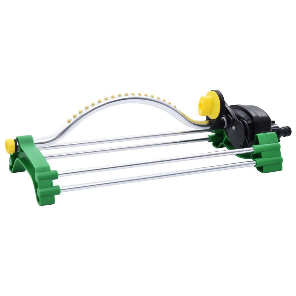 Oscillating Sprinkler with 18 Jets Lawn Sprayers vidaXL