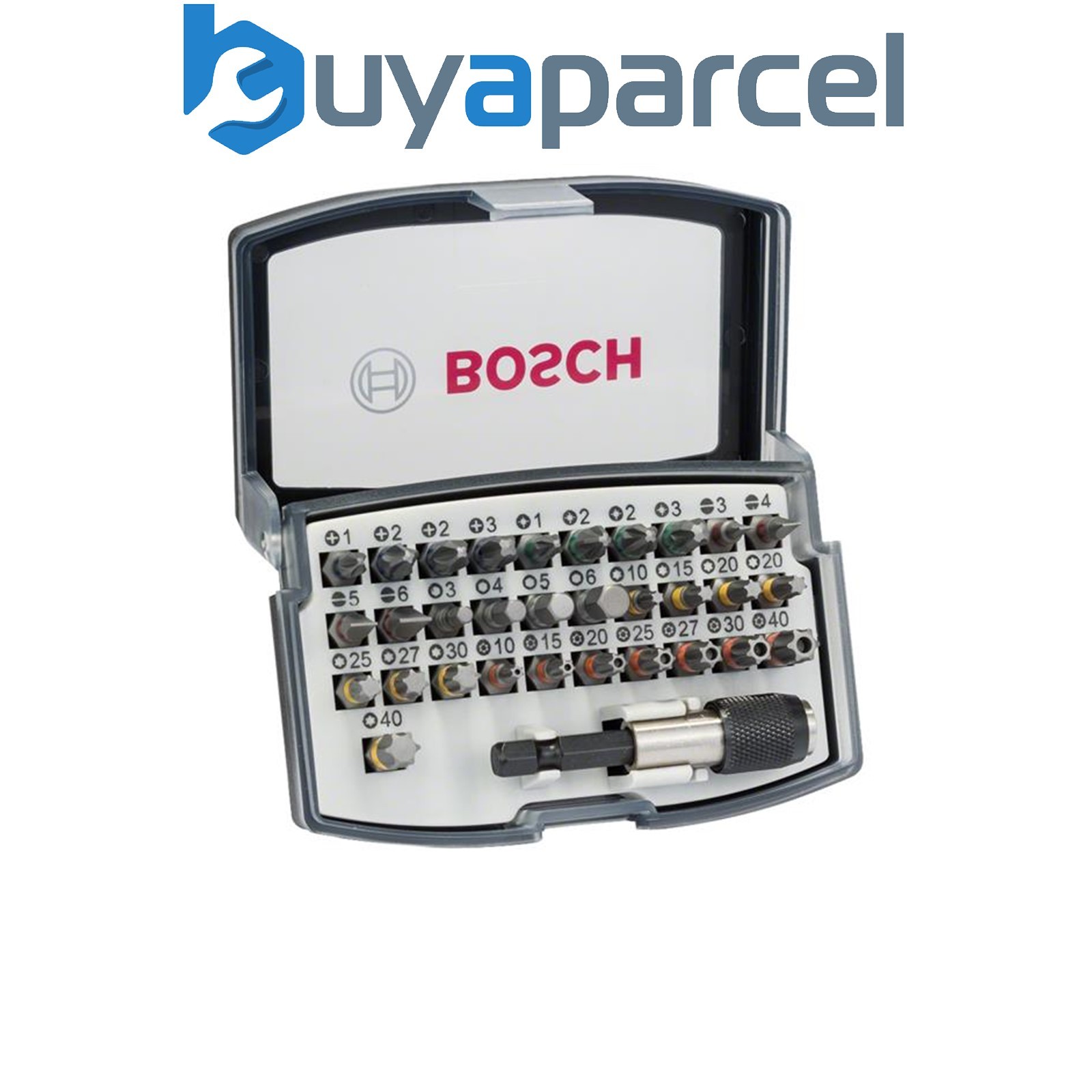 Bosch 2607017319 Professional Extra Hard Screwdriver Set, 32 Piece BPA607017319