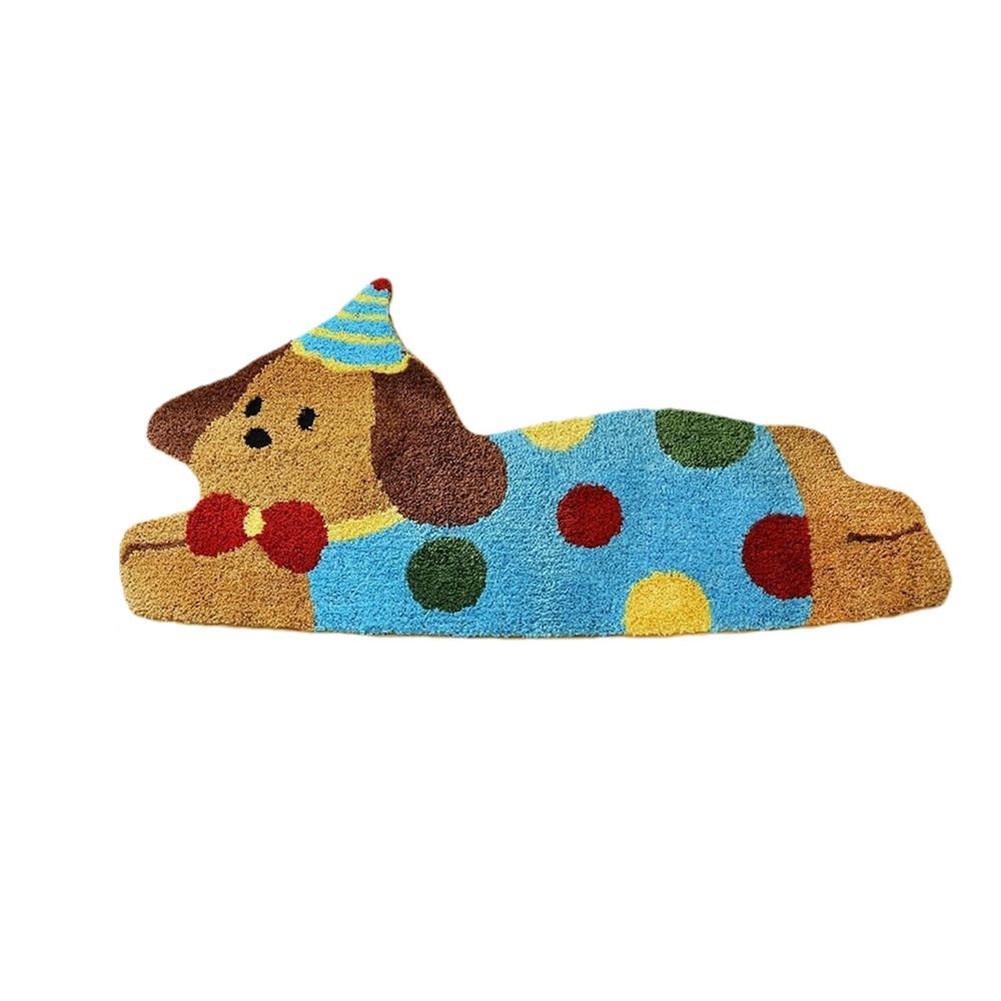Dachshund Rug Cartoon Funny Dog Door Mat Christmas Decorations Indoor3278