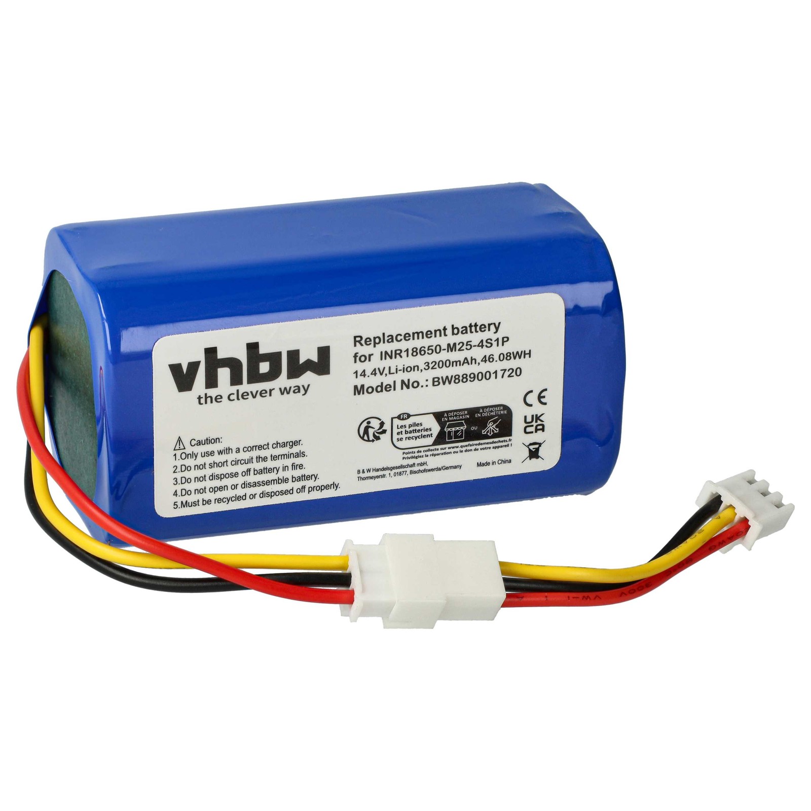 Battery for Proscenic 820P 800T PR-820T PR-800T 820T 830T 820S 3200mAh 14.4V