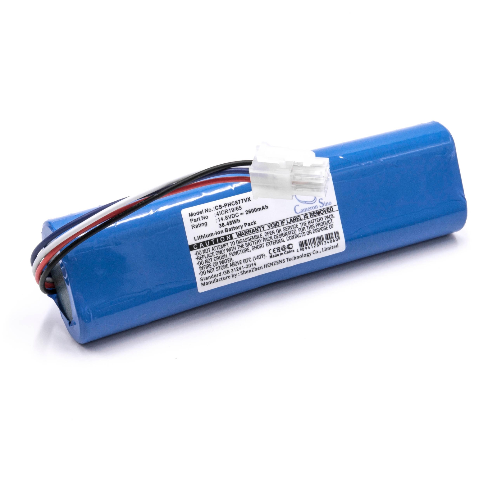Battery for Philips FC8715 FC8705 FC8710 FC8774 FC8772 FC8700 2600mAh 14.8V