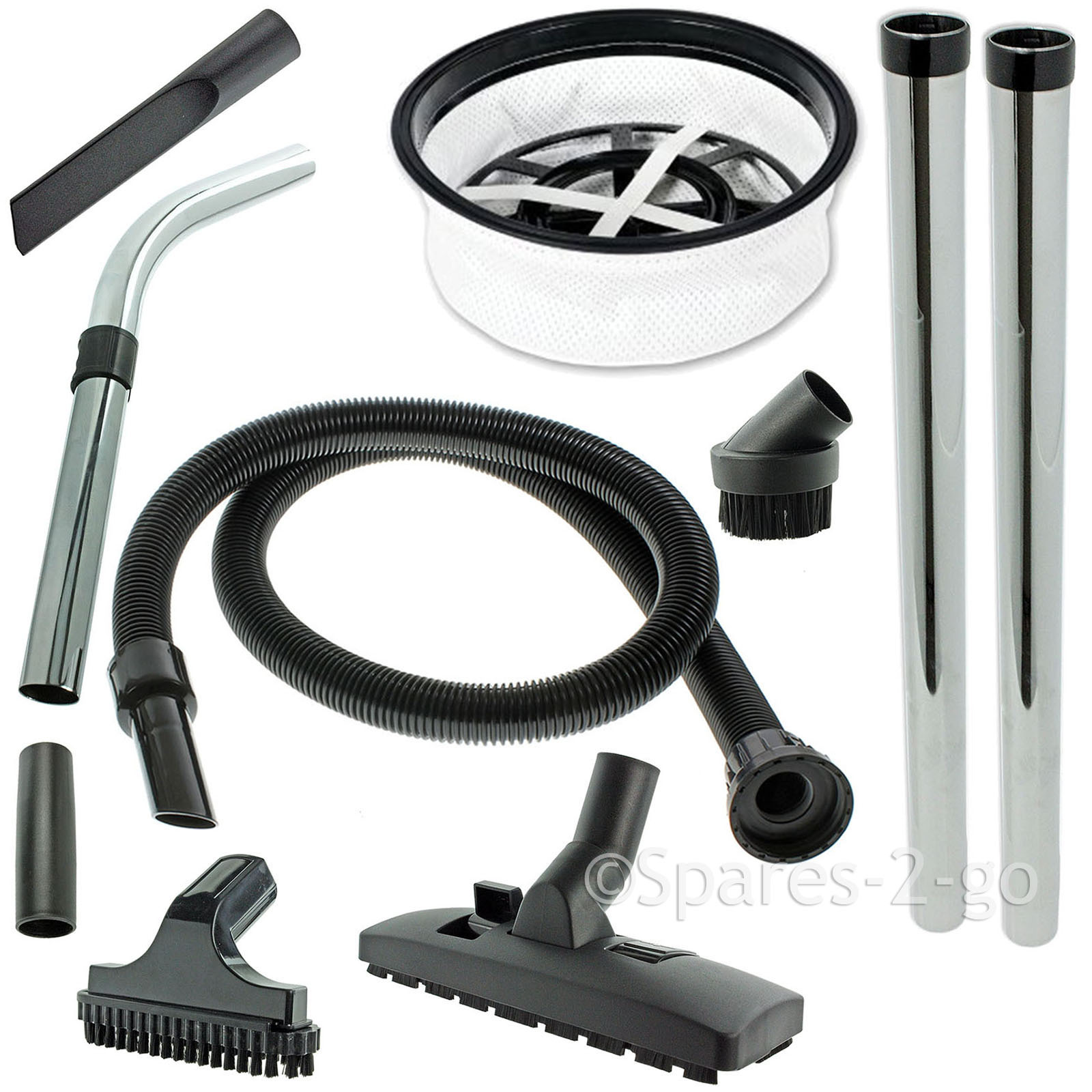 1.9m Hose Filter Wet & Dry Spare Tools for NUMATIC Commercial Industrial Vacuum