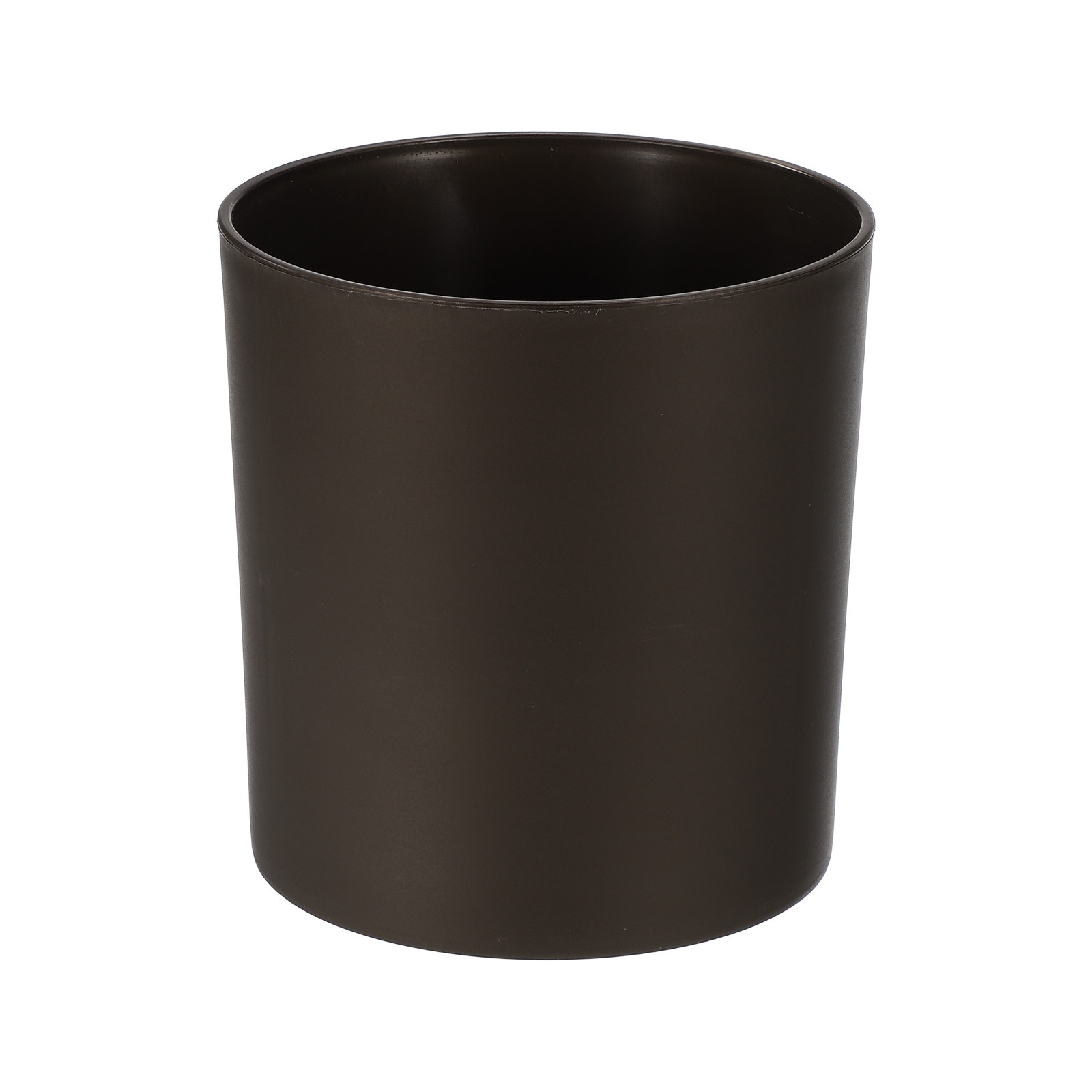1-Pack Plastic Plant Pot, 8 Inch Plastic Flower Pot [Coffee]