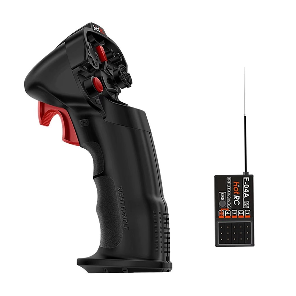 For DS4A 2.4G 4 Channel Single Hand RC Radio Transmitter with 4Ch3450