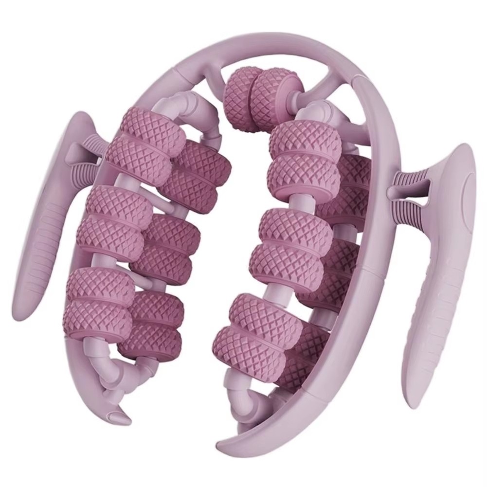3X(360° -Round Leg Massager orFatigue Relief Body Massage Roller Z2I6)2416