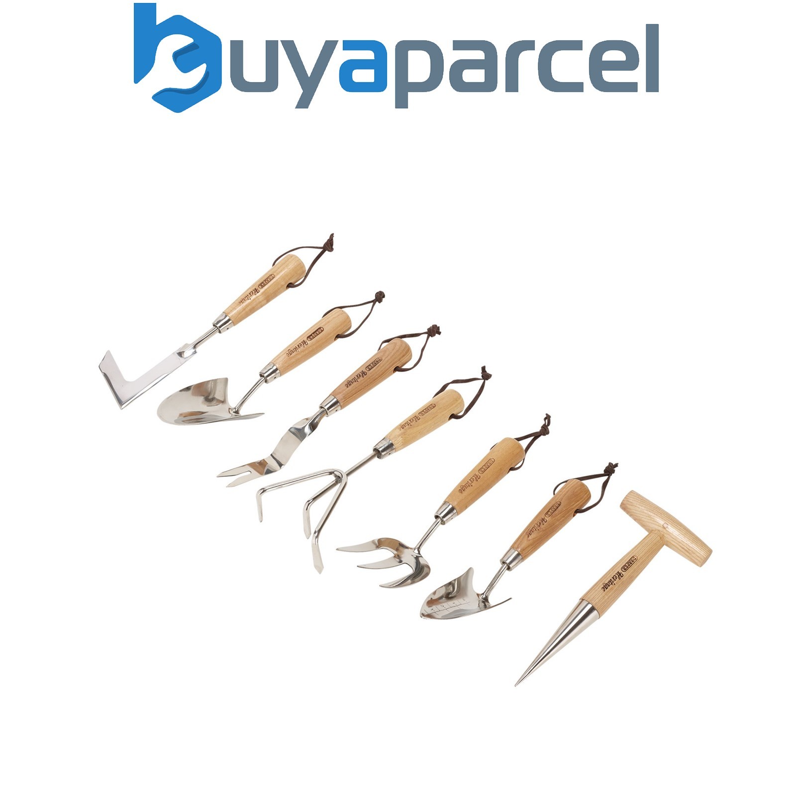 Draper 09000 Draper Heritage Stainless Steel Garden Tool Set with Ash Handles (7