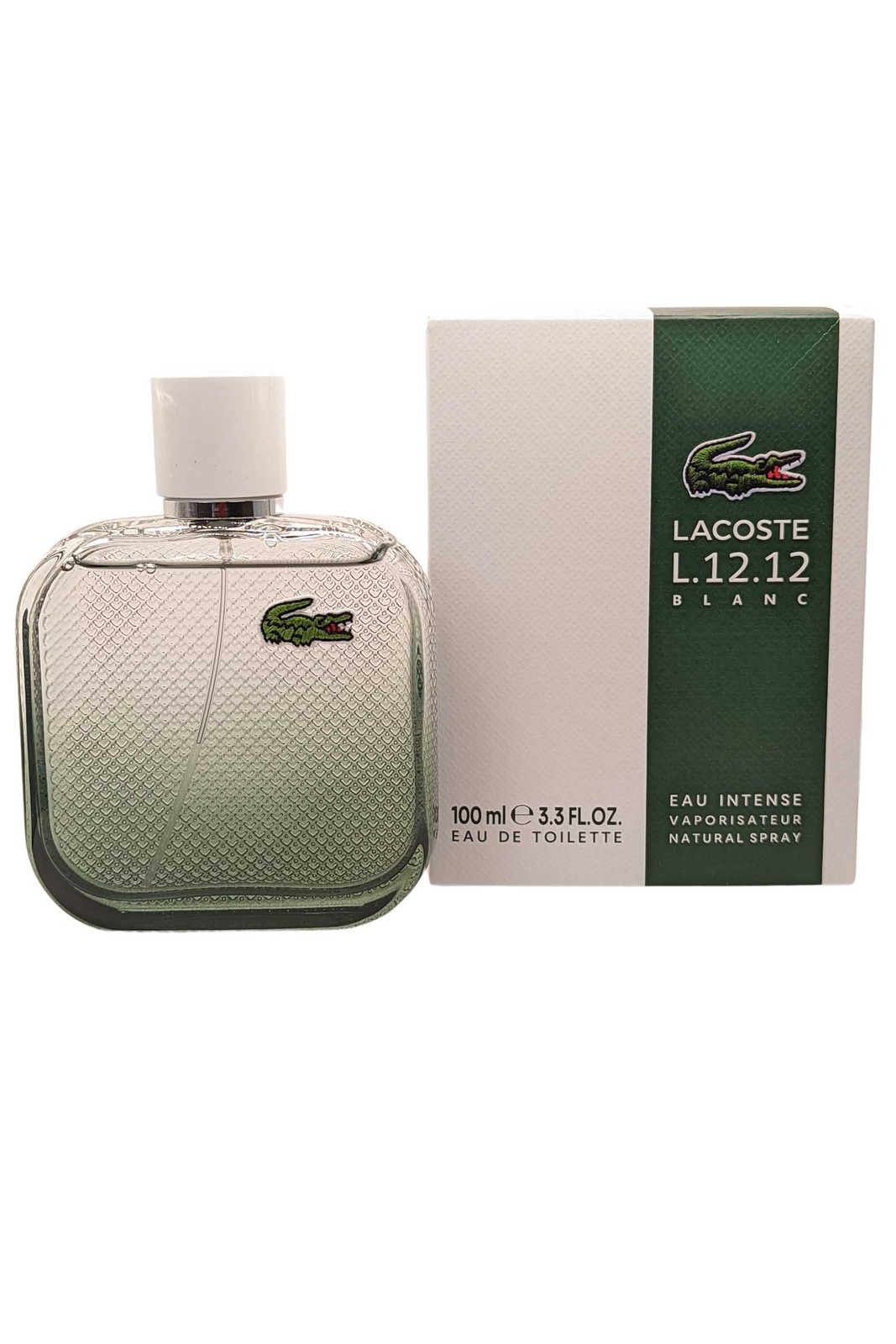 Lacoste L.12.12 Blanc Homme Intense Eau de Toilette Spray 100ml Mens Fragrance