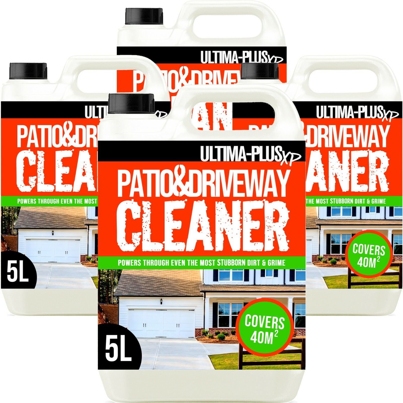 Ultima Plus Patio Driveway Brick Cleaner 20L Mould Algae Moss Kill 25% Stronger