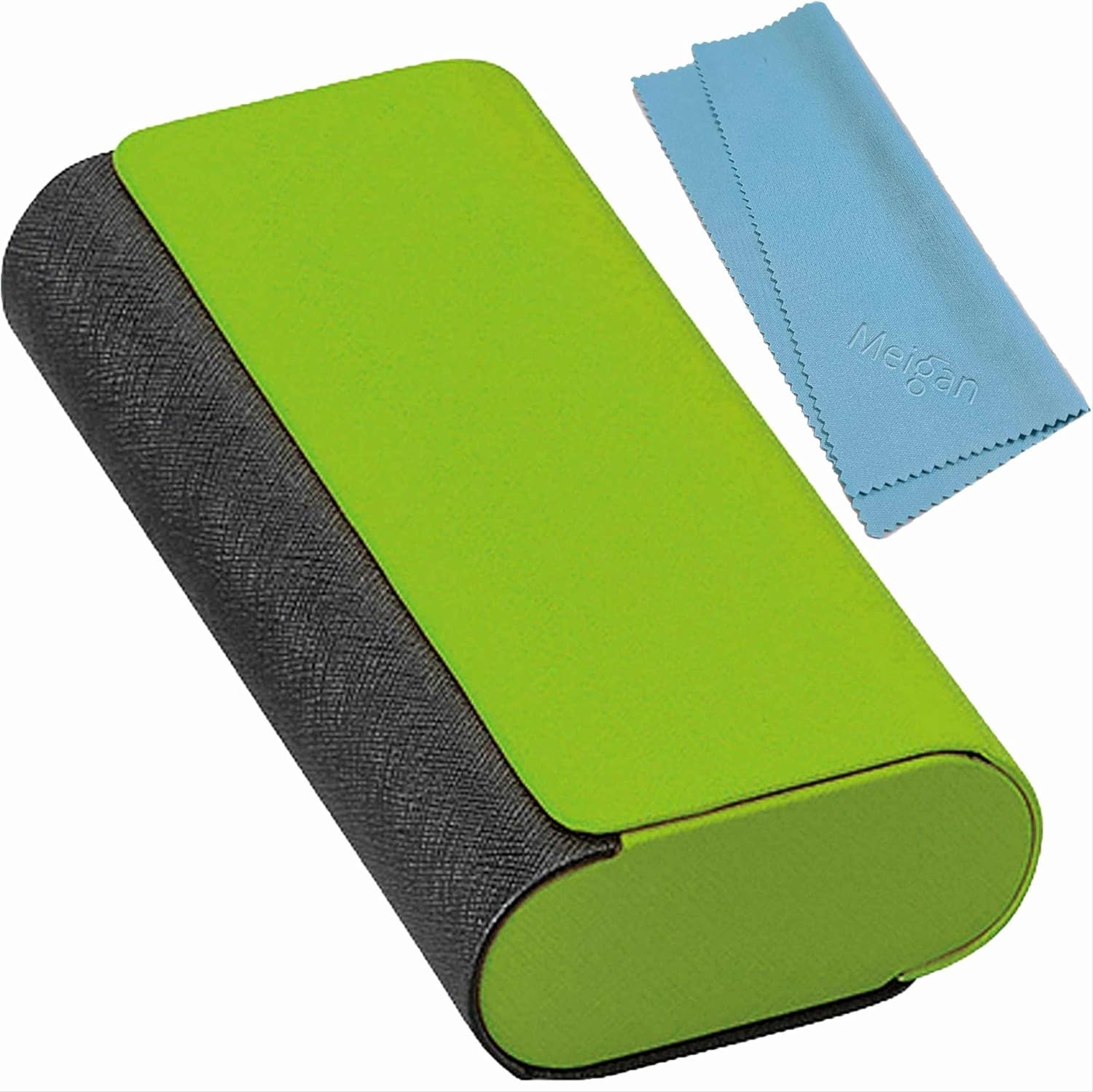 (Meigan) Double Glasses Case Hard Shell for Men, Women | for Reading Glasses an