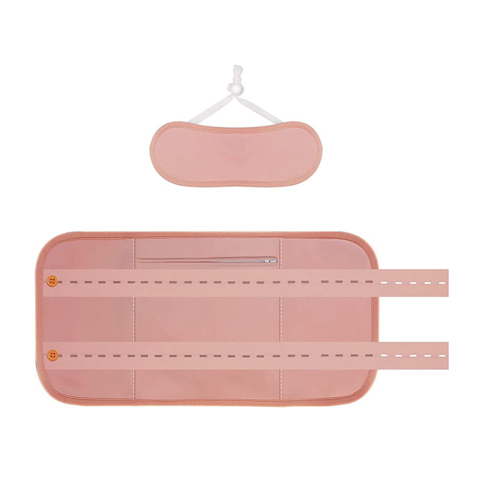 3X(Reusable  Pack Kit, Adjustable Elastic Strap Bamboo Cotton5678