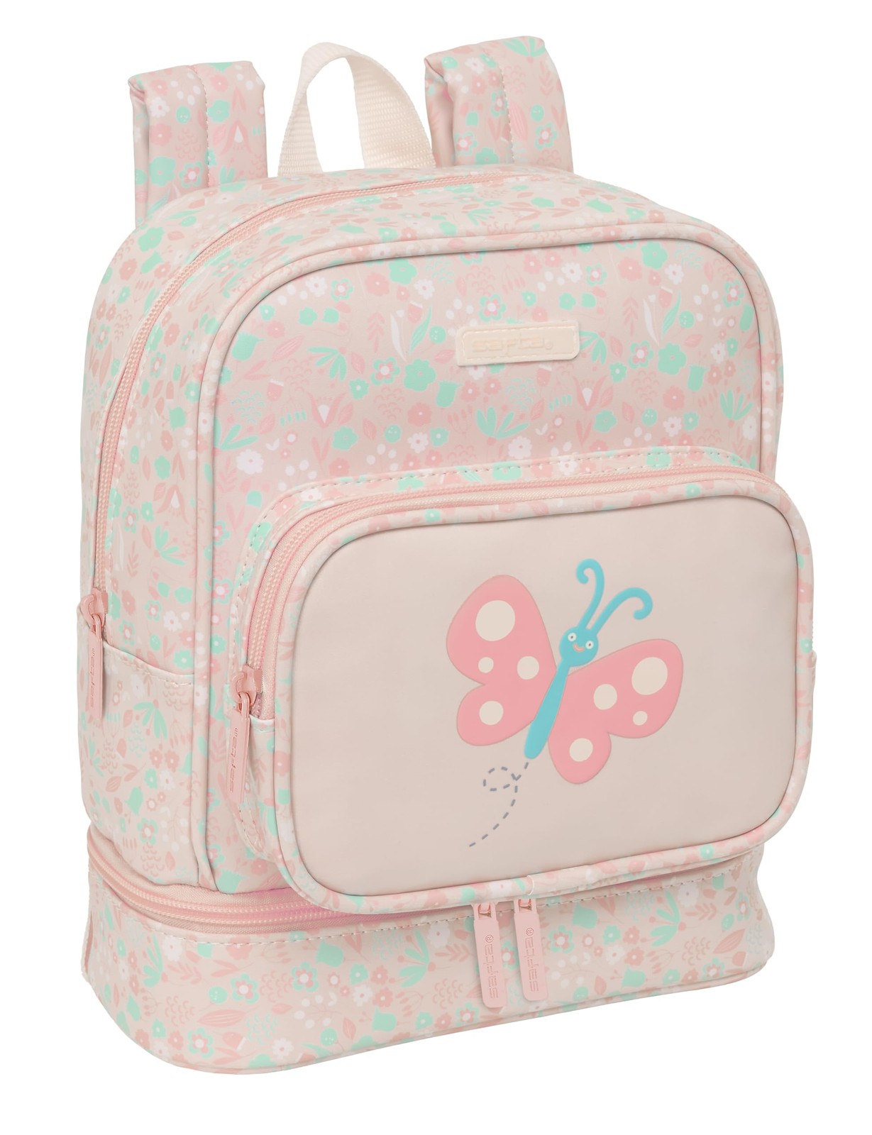 SAFTA PREESCOLAR BUTTERFLY – Backpack Refrigerator Nursery, Fridge for Cold and