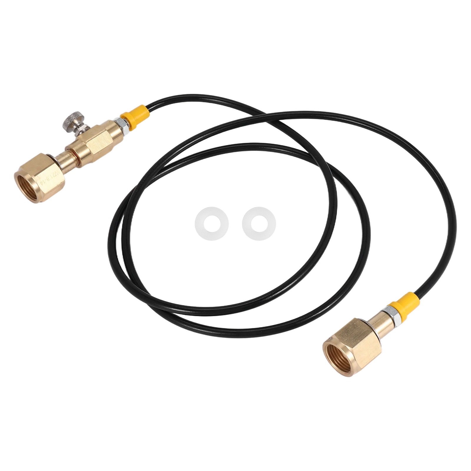 O2 Tank Refill Station Charging Adaptor Transfer with 1.5M 5Ft Hose W211065