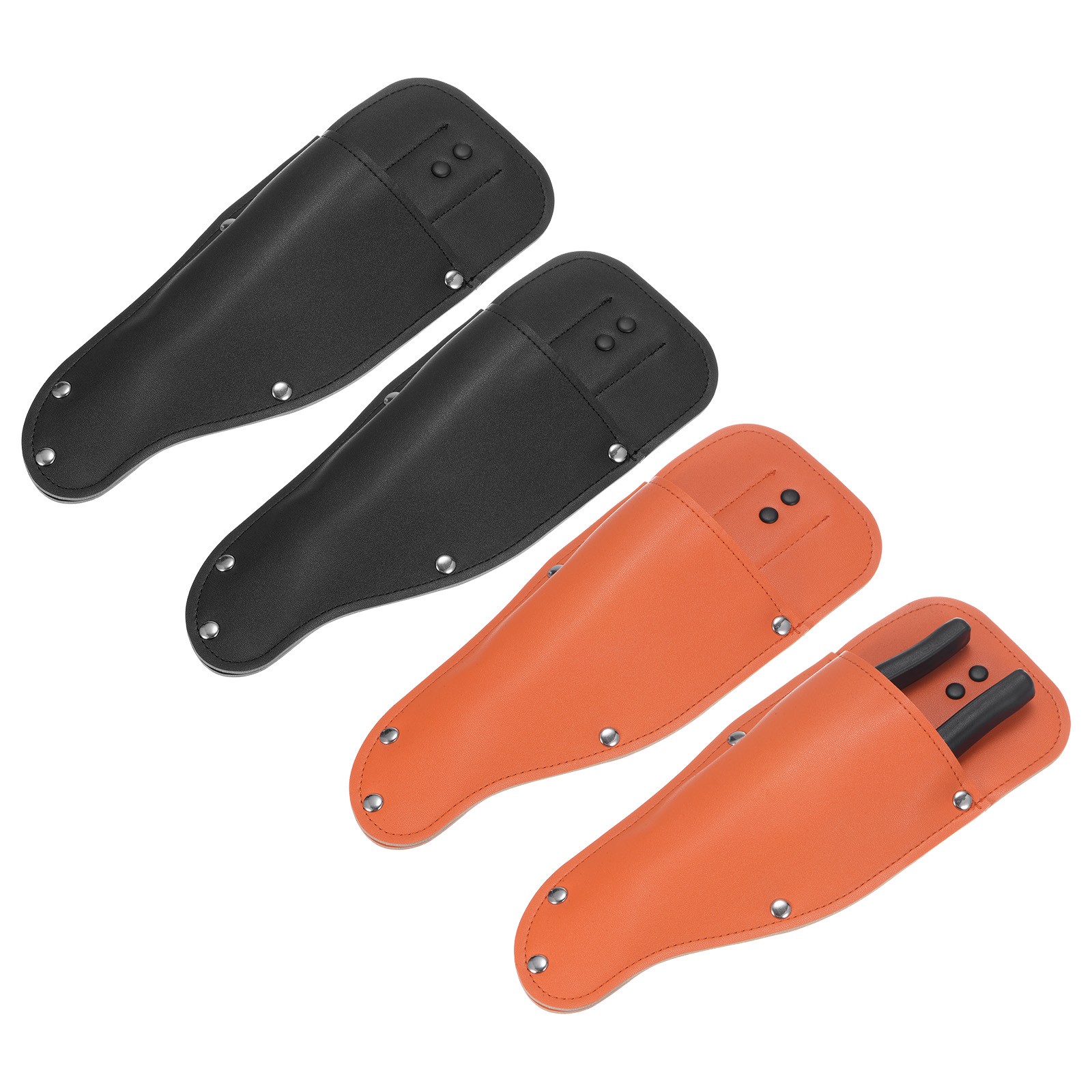 4-Pack Garden Pruner Sheath, PU Leather Pruning Shears Sheath Plier Holder