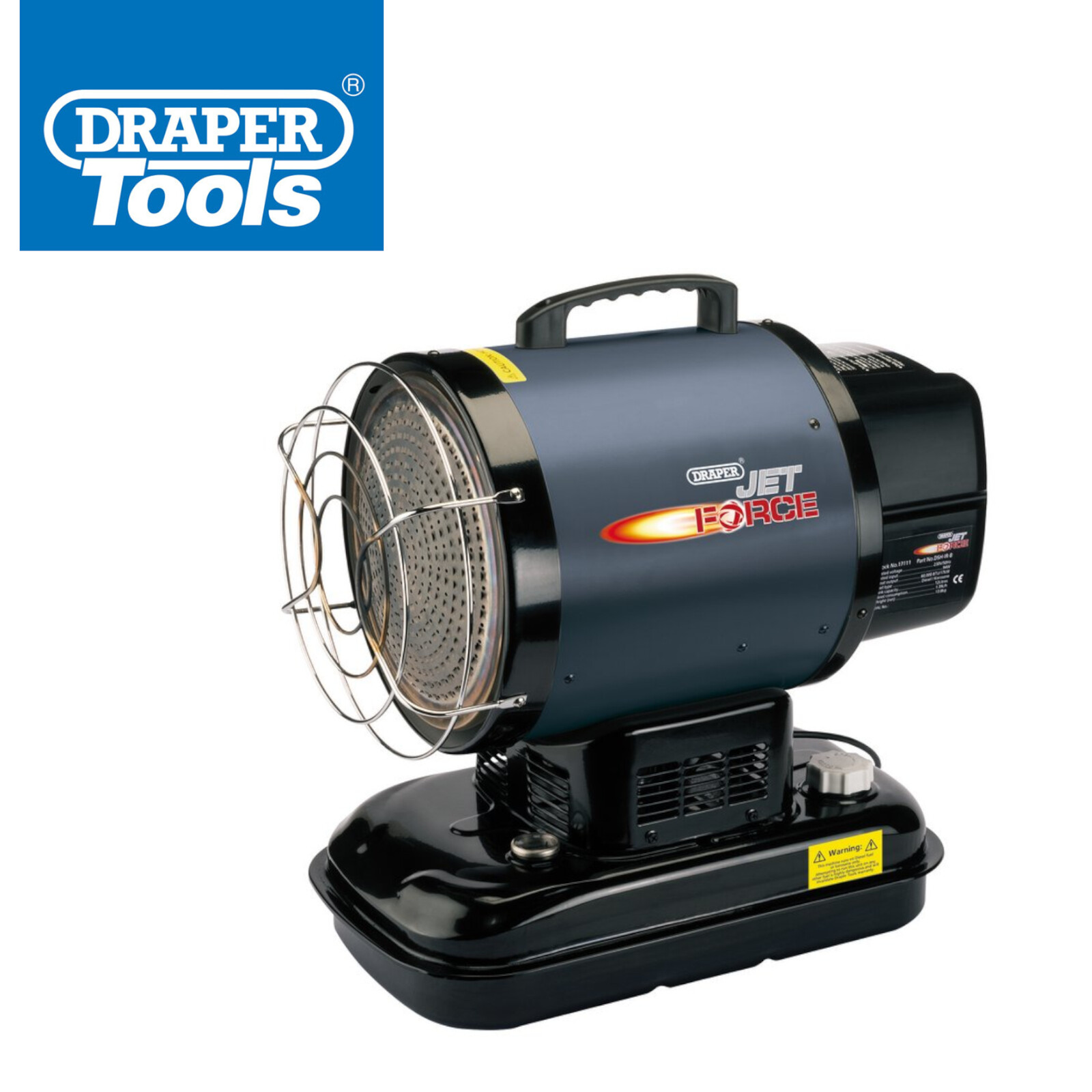Draper 17111 17kw Jet Force Infrared Diesel/Kerosene Space Heater
