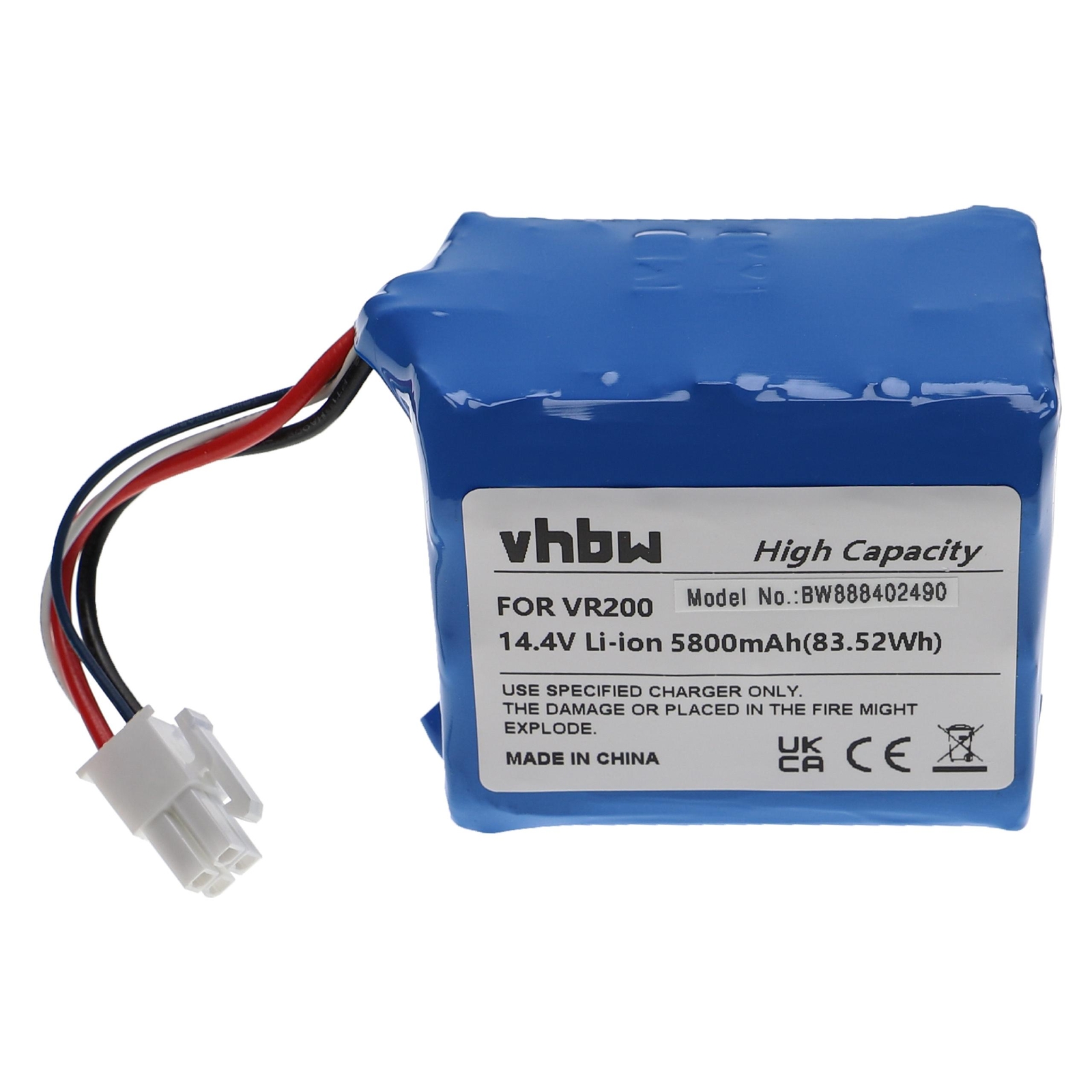 Battery for Vorwerk Kobold VR200 5800mAh 14.4V