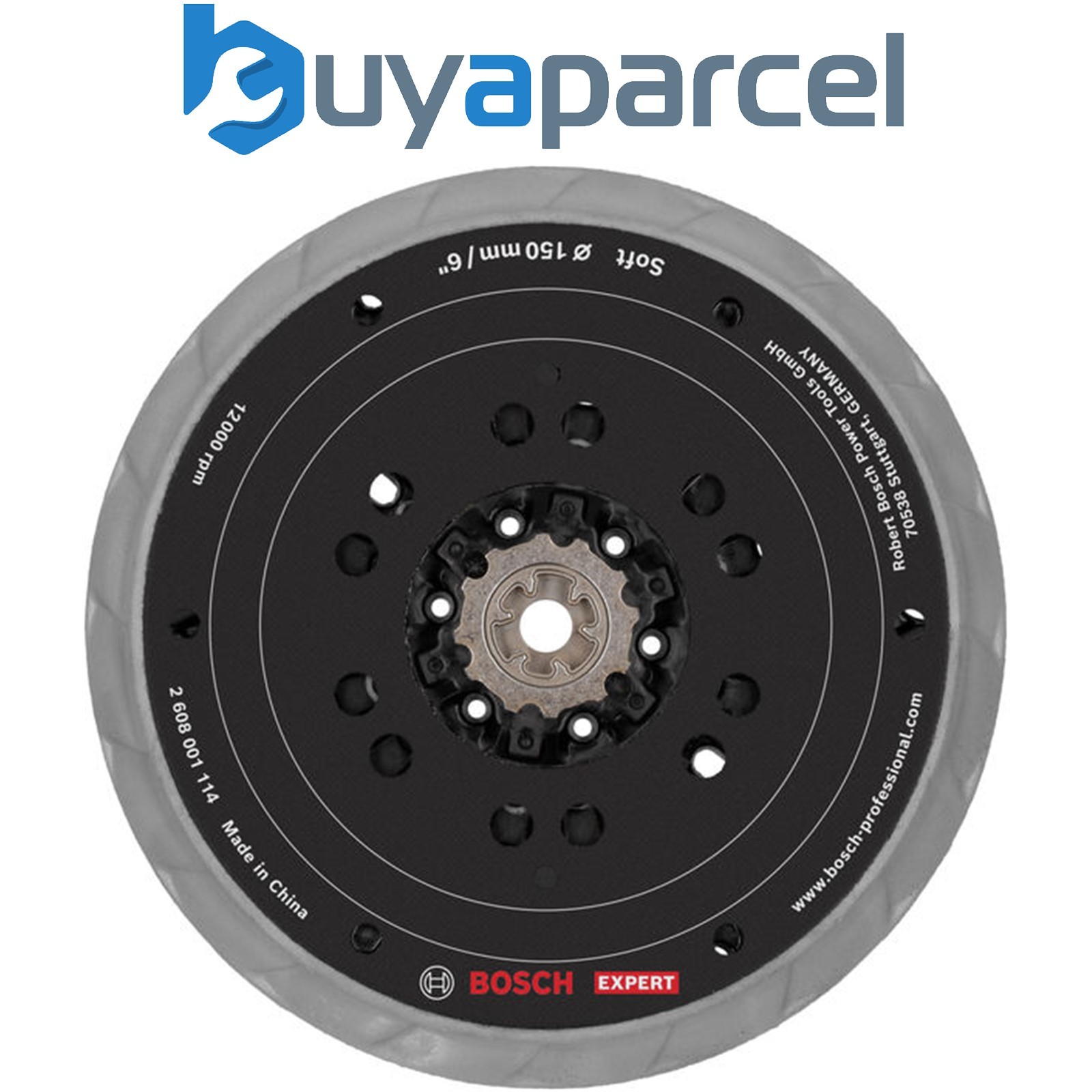Bosch sanding EXPERT Multihole Sanding Pad Soft 150 mm GEX 18V-150-3 2608001114