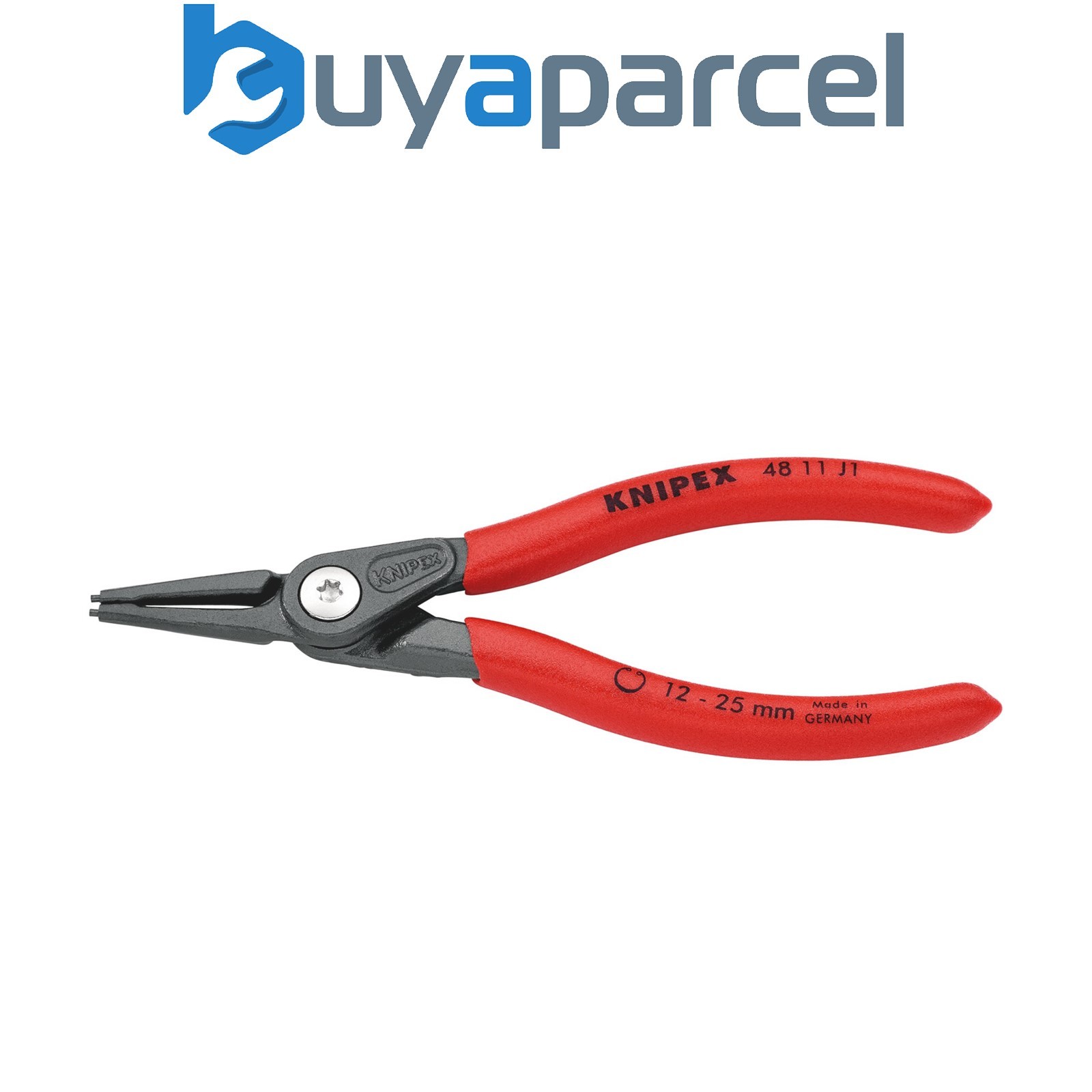 Draper 75078 KNIPEX 48 11 J1 SB Precision Circlip Pliers for internal circlips i