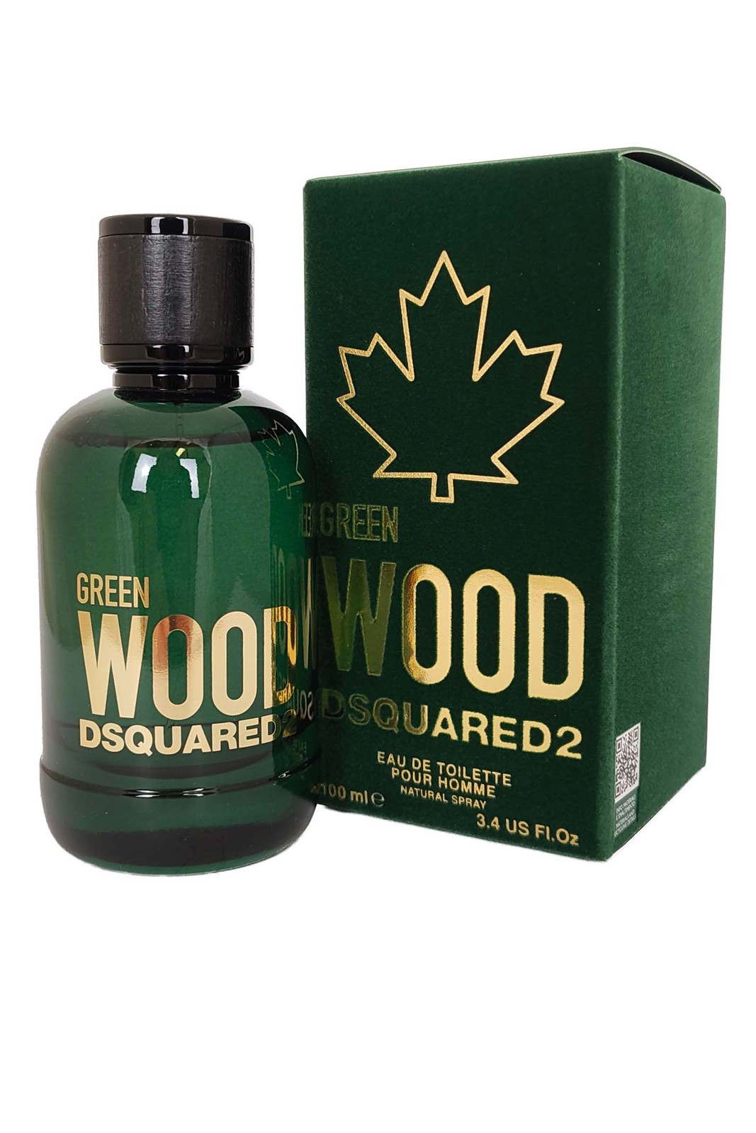 D Squared Green Wood DSquared Homme Eau de Toilette Spray 100ml Mens Fragrance