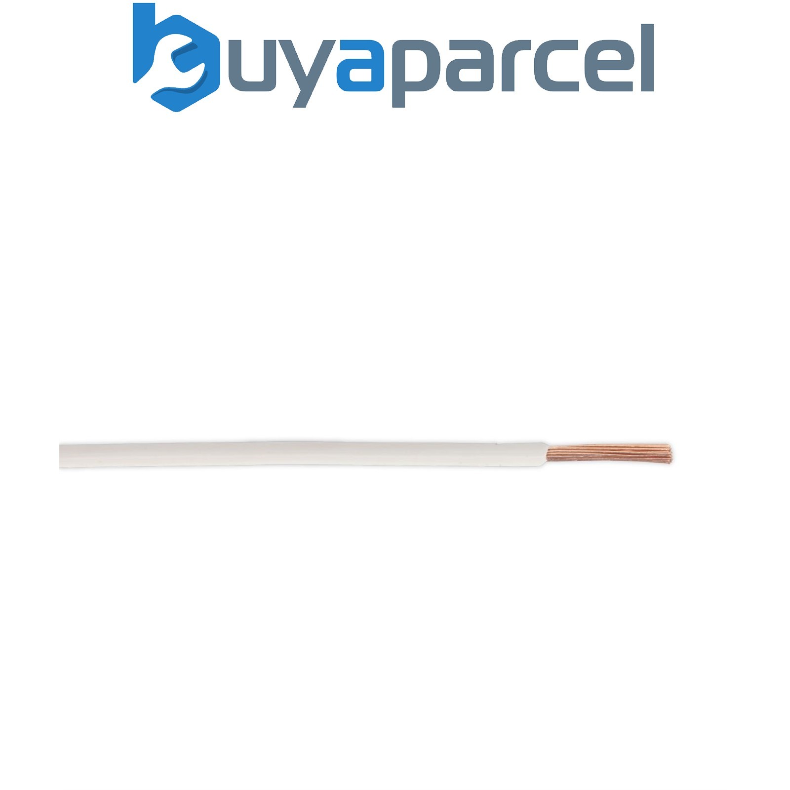 Sealey AC2830WH Thin Wall Automotive Cable Single 2mm� 28/0.30mm 50m - White