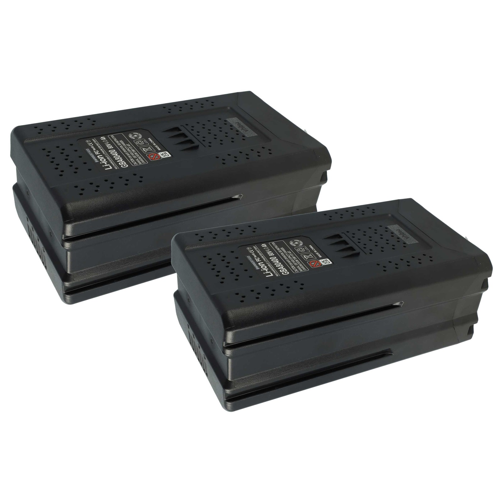 2x Battery for Stiga ST 8051 AE 4000mAh 80V