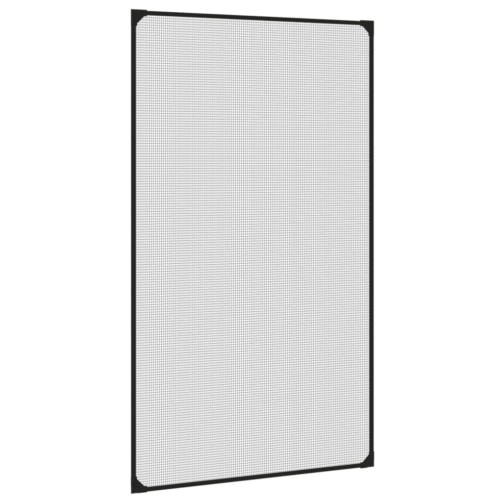 Magnetic Insect Screen for Windows Anthracite 80x140 cm Door Netting vidaXL