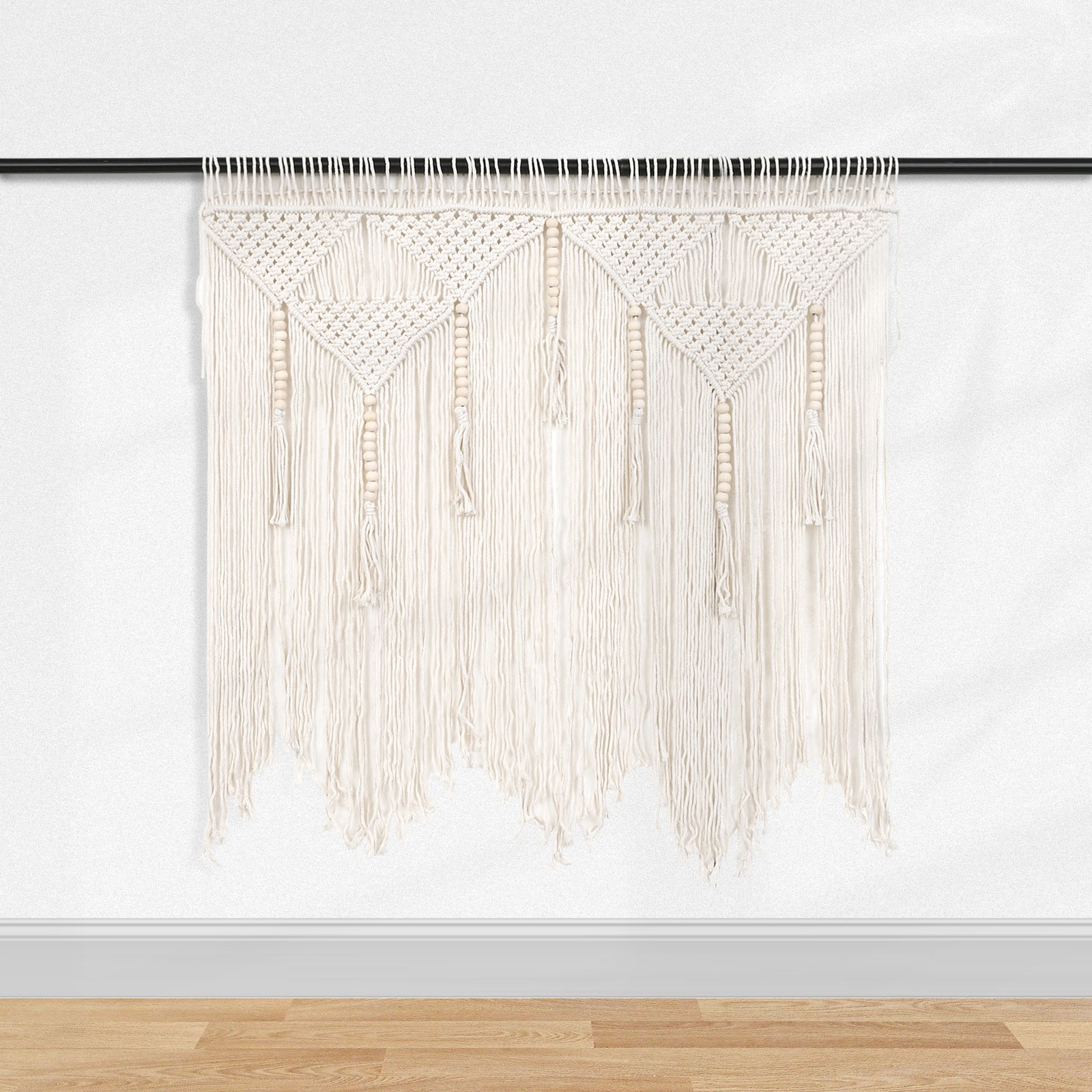 Macrame Wall Hanging Handwoven Bohemian Cotton Rope Boho Tapestry Home8855
