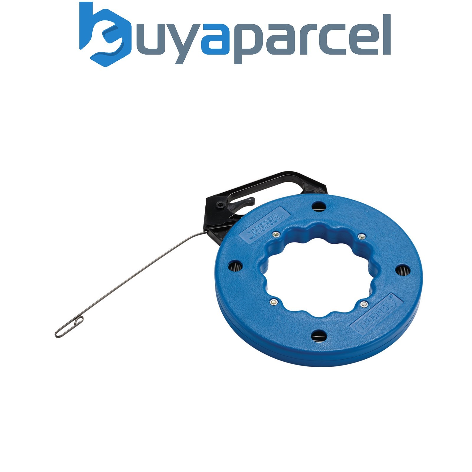 Draper 56761 Electricians Draw Tape in Plastic Case, 15m