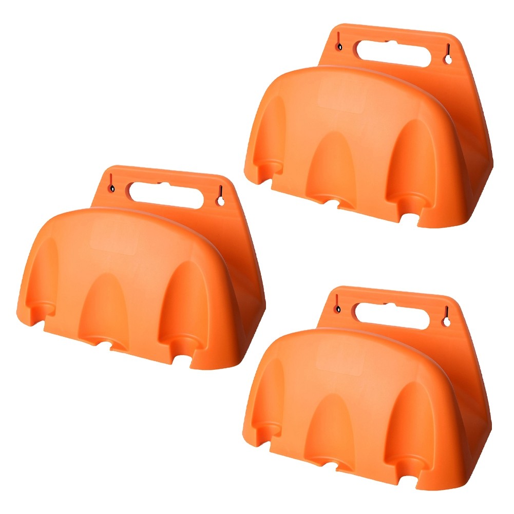 3X(Wall Mounted Garden Irrigation Hose Hanger Plastic Rack Watering Hose4078