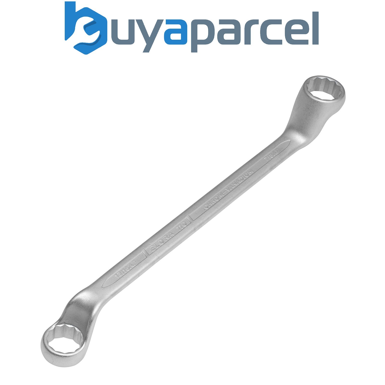 Draper 05822 Elora Deep Crank Imperial Ring Spanner, 13/16 x 7/8