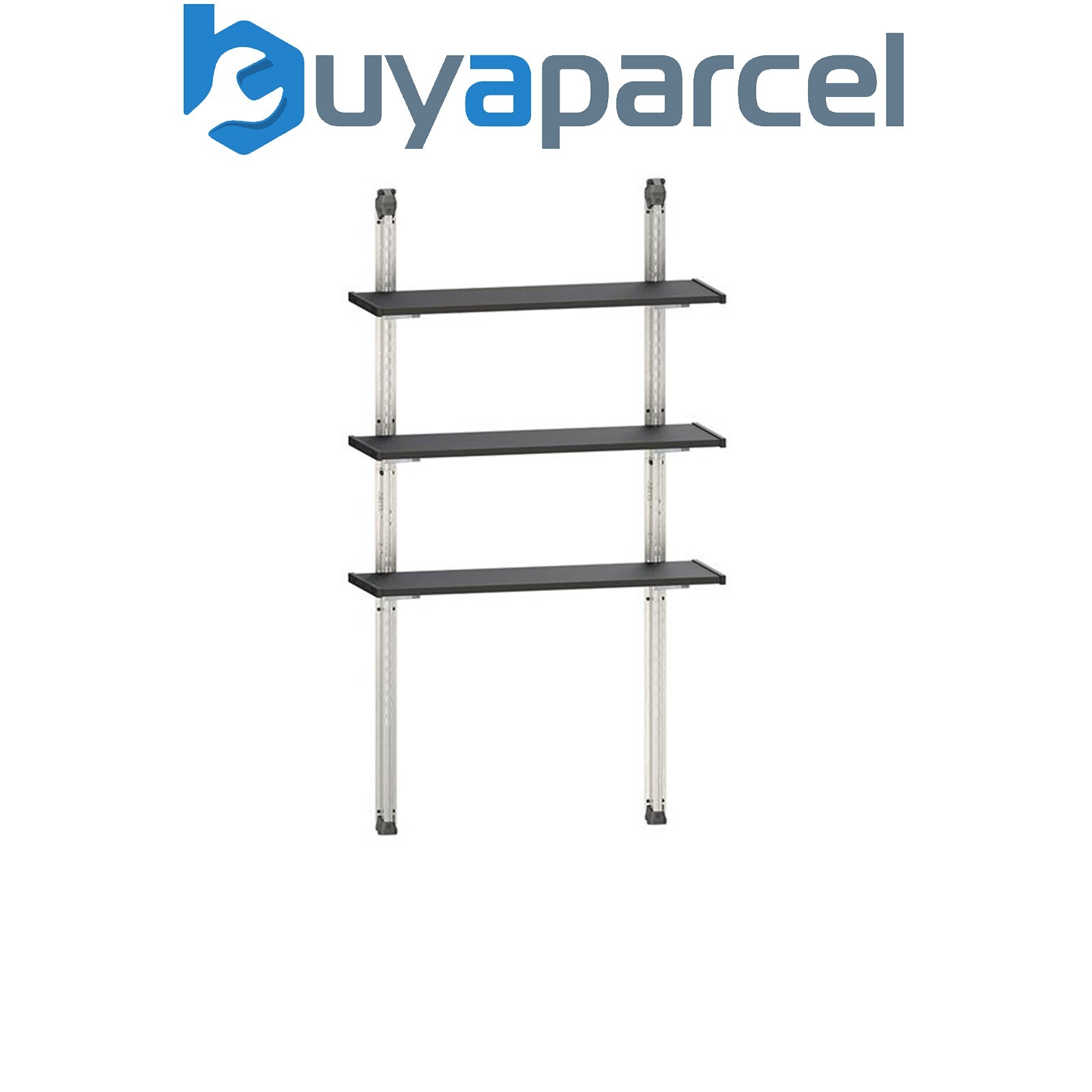 Keter 255492 Shed Shelving Kit 100 - Black KET255492