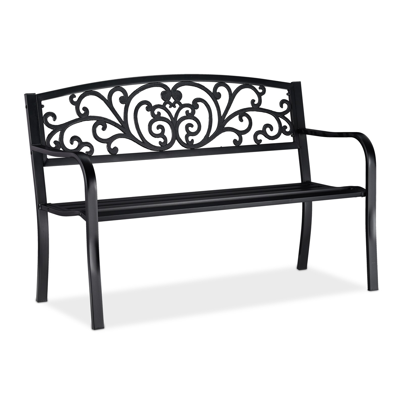 Garden bench Patio Chair Weatherproof Easy Assembly Garden Seating Outdoor Bench