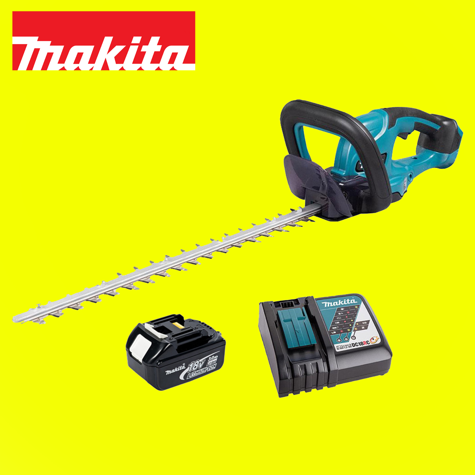 Makita DUH507F001 18V LXT Hedge Trimmer Includes 1x 3.0Ah Battery & Charger