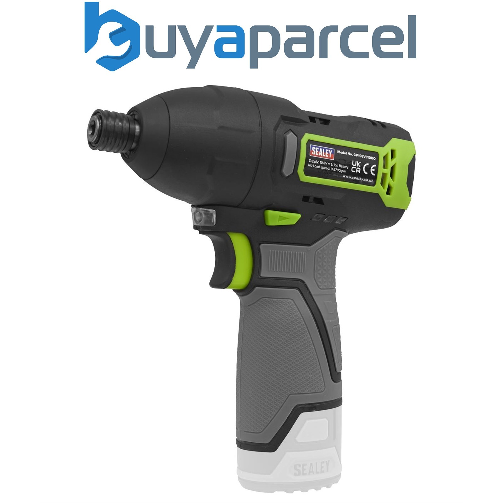 Sealey CP108VCIDBO SV10.8 Series 1/4"Hex Drive Cordless Impact Driver 10.8V - Bo