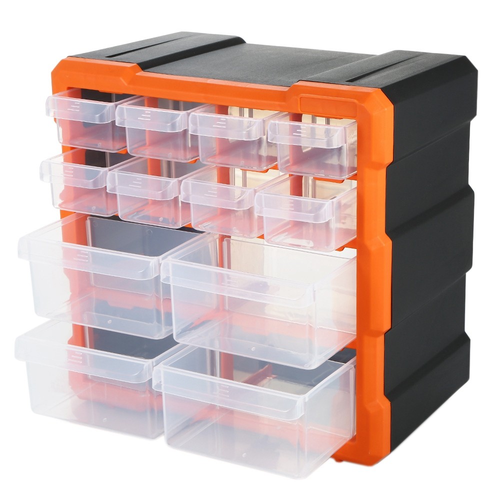 Drawer PP+PS Parts Storage Box Multiple Compartments Slot Hardware Box5171