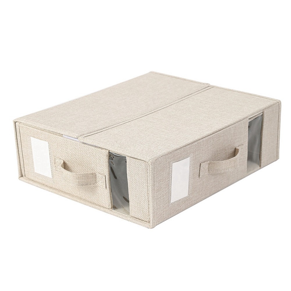 Bed Sheet Storage Box Clothing Sheet Organizer Wardrobe Blanket Quilt Cover1169