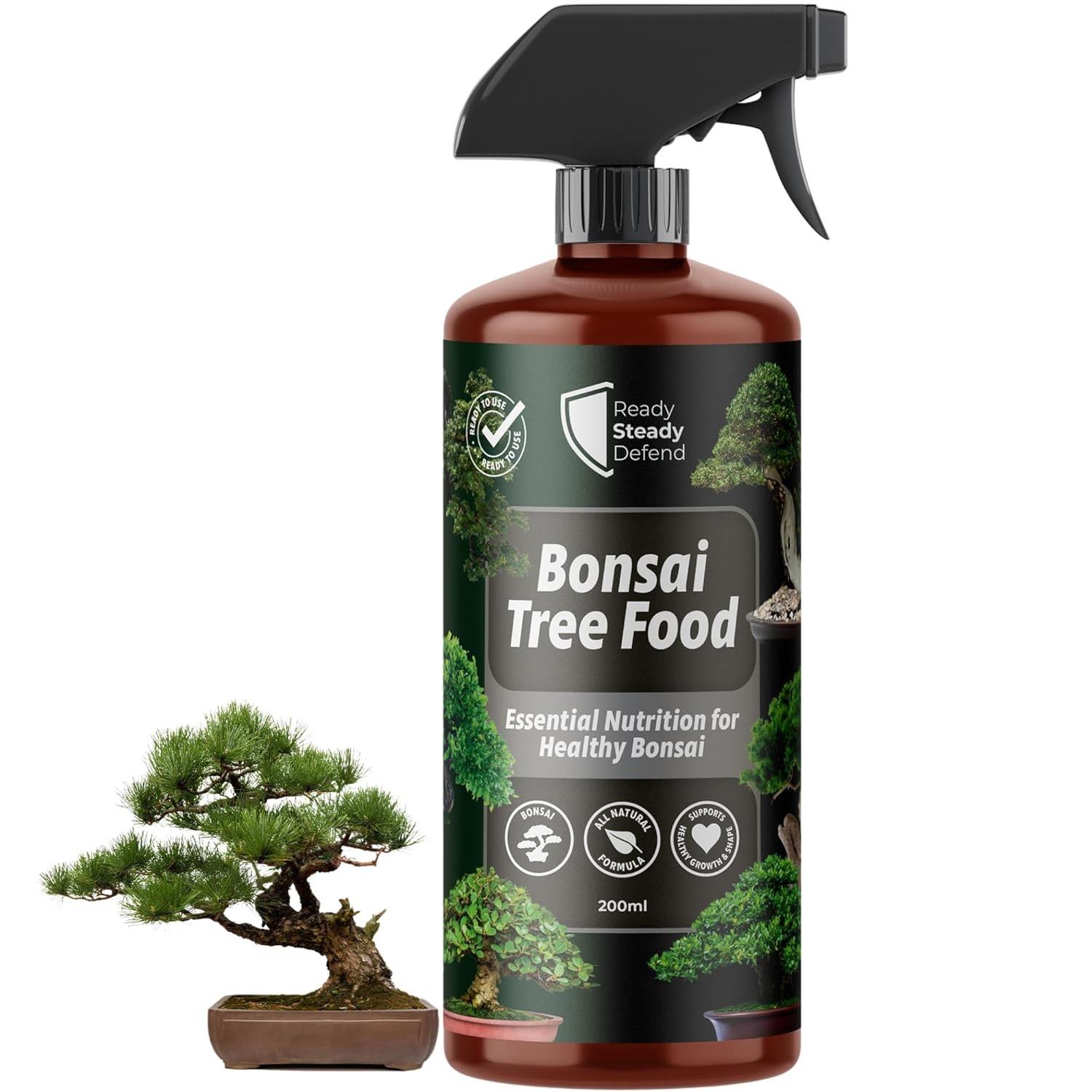 Bonsai Tree Feed Spray 200ml - Natural Bonsai Fertiliser for Vibrant Growth | B