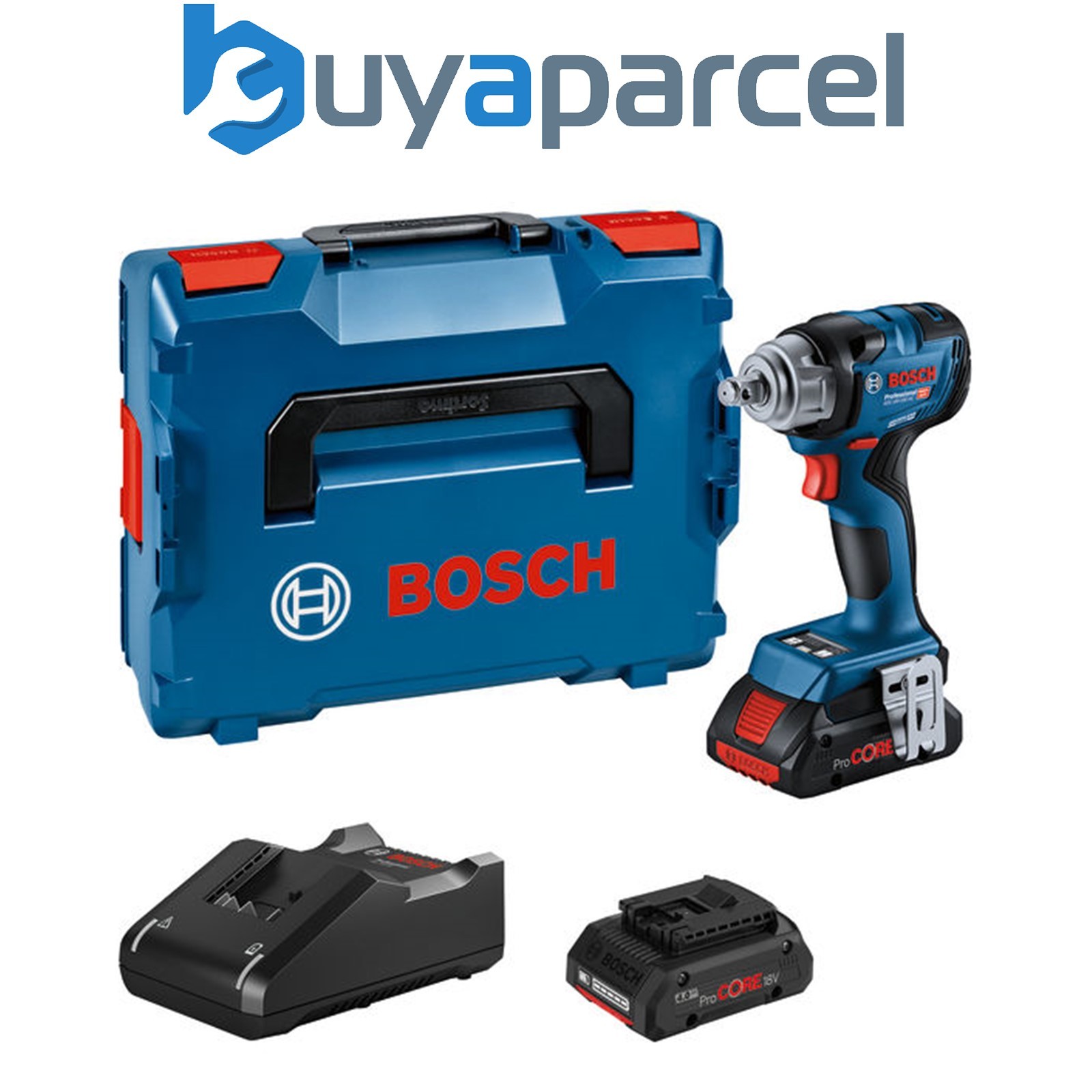 Bosch PRO Cordless Impact Wrench GDS 18V-330 HC L-Boxx 136 06019L5071