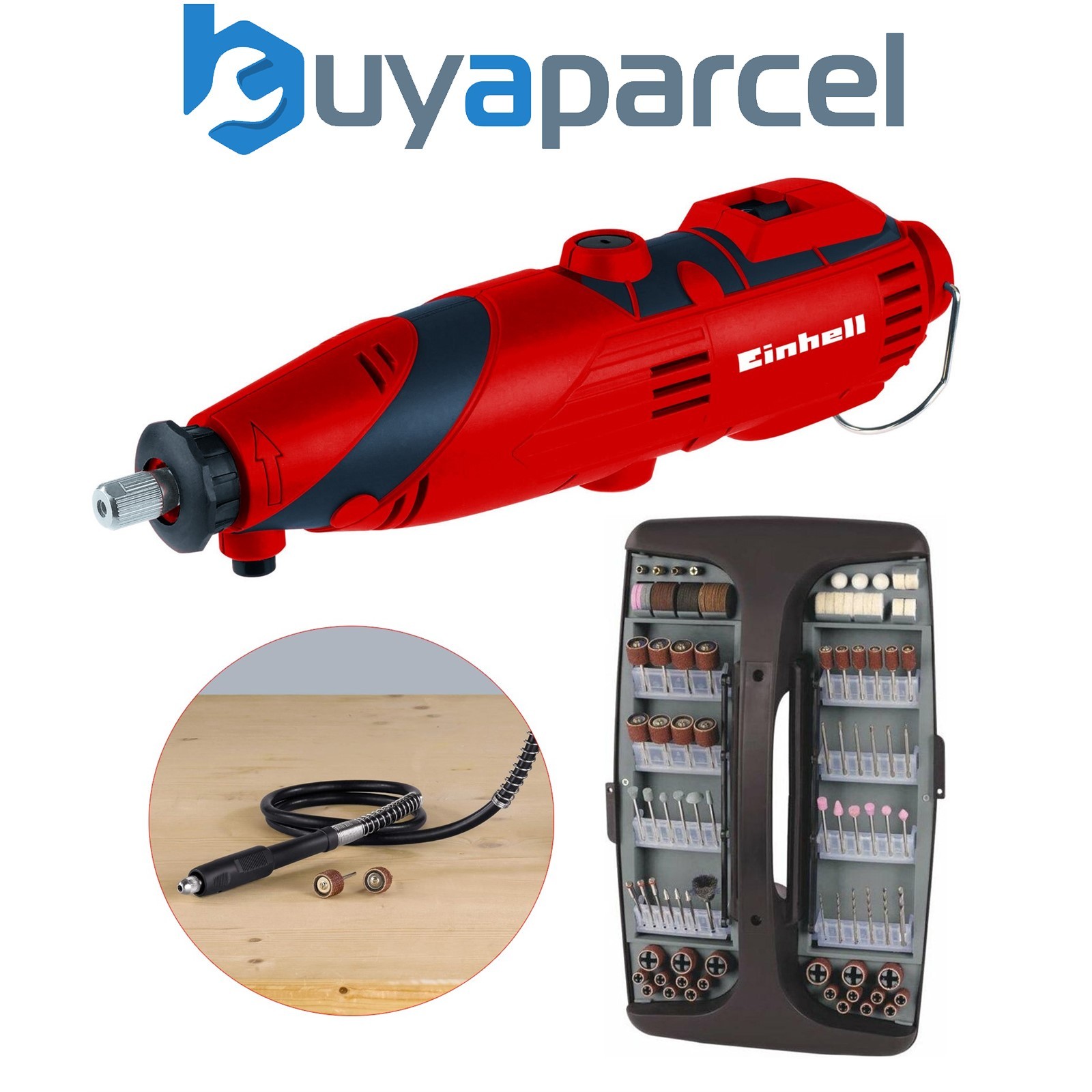 Einhell TC-MG 135 E Grinding + Engraving Dremel Tool TC-MG 135 E Compact + Set
