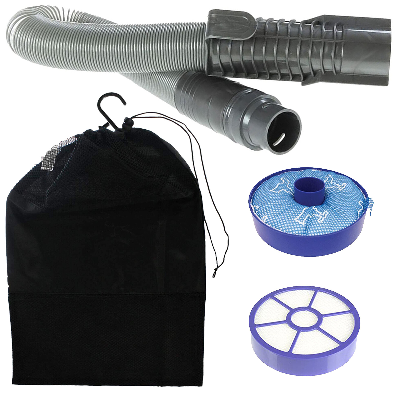 Hose + Pre Post HEPA Motor Filter Kit for DYSON DC33 DC33i Vacuum + Bag