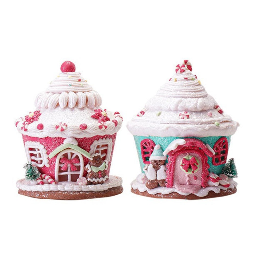 Christmas Decorations Household Castle House Window Decoration Set1702